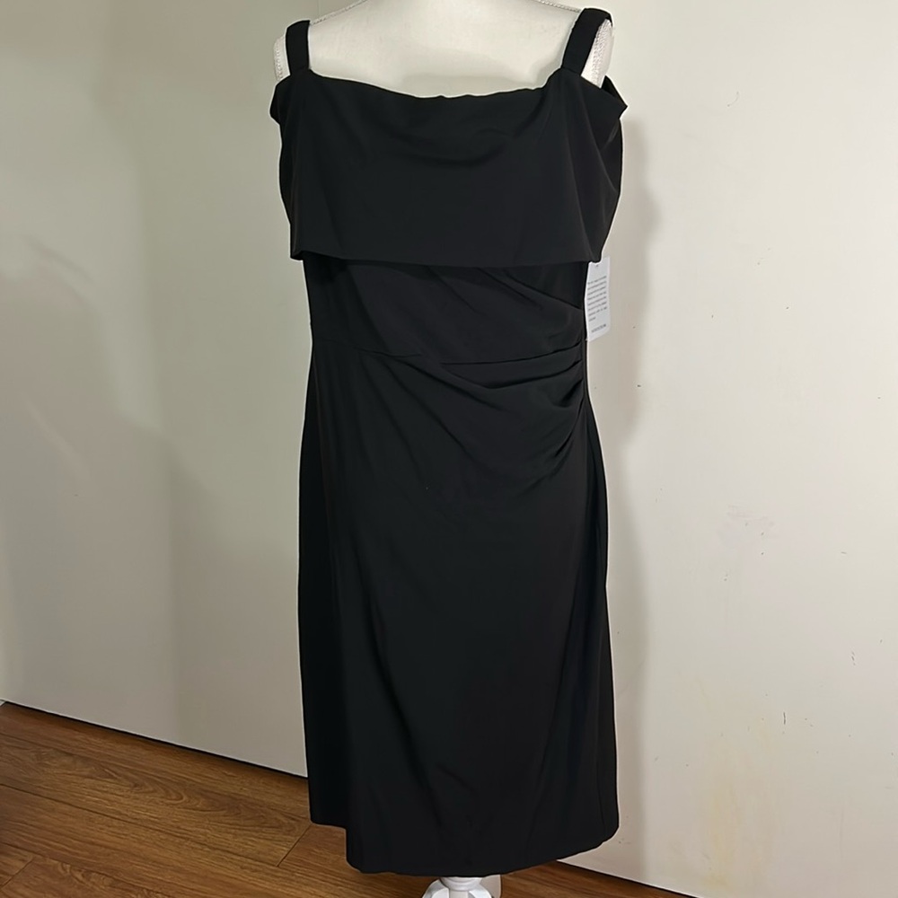 Marina Black Cocktail Dress